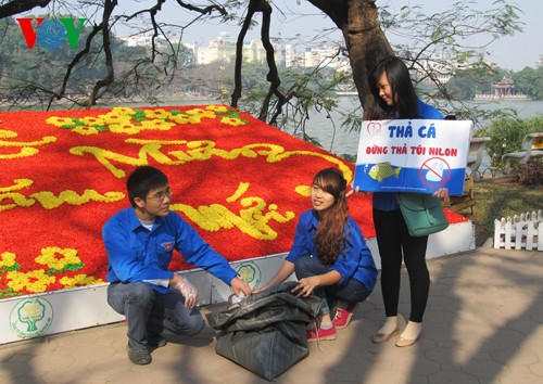 Hanoi welcomes Lunar New Year holiday - ảnh 7
